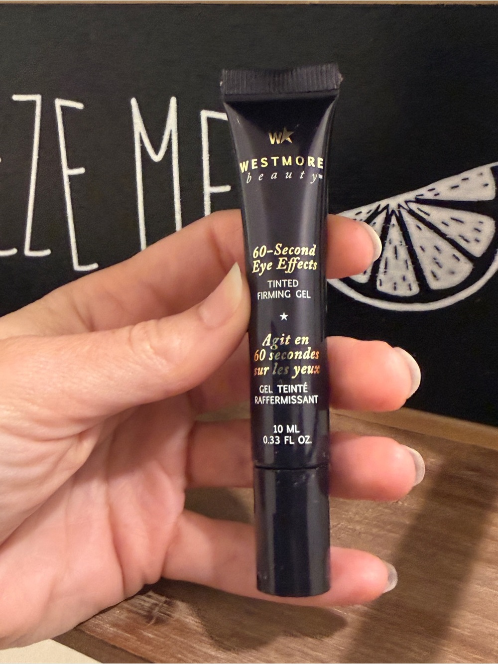 Westmore Beauty 60-Second Eye Effects Tinted Firming Gel - Black